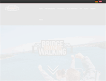 Tablet Screenshot of bridgewalking.com